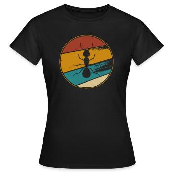 Ant Ant Colony Ant Breeding Ant Breeders - Women's T-Shirt - black - Front - AI Model Female 172 dark (172cm)