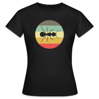 Ant Ant Colony Ant Breeding Ant Breeders - Women's T-Shirt - black - Front - AI Model Female 172 dark (172cm)