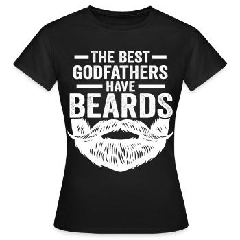 Pate-Bart - Frauen T-Shirt - Schwarz - Vorne - AI Model Female 172 dark (172cm)