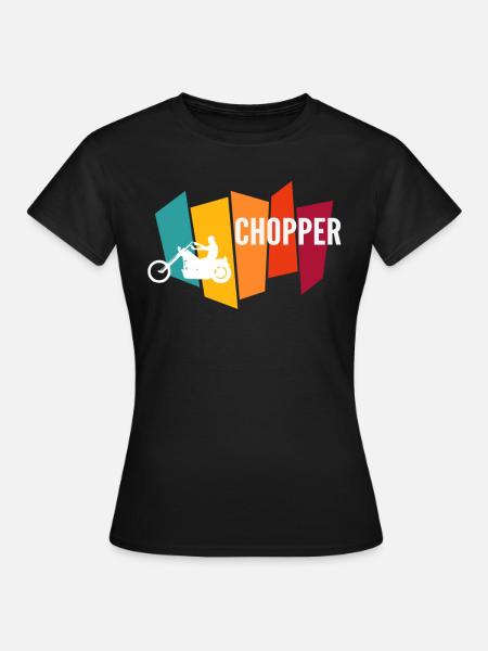 Chopper - Frauen T-Shirt - Schwarz
