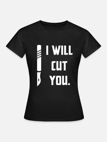 Chirurg - Frauen T-Shirt - Schwarz