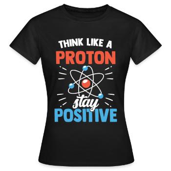 Chemiker Labor Periodensystem Neutron Alchemie - Frauen T-Shirt - Schwarz - Vorne - AI Model Female 172 dark (172cm)