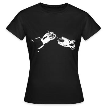 Surgeon Gift Medicine Doctor Doc Doctor Sayings - Women's T-Shirt - black - Front - AI Model Female 172 dark (172cm)