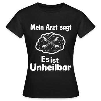 Mechaniker - Frauen T-Shirt - Schwarz - Vorne - AI Model Female 172 dark (172cm)