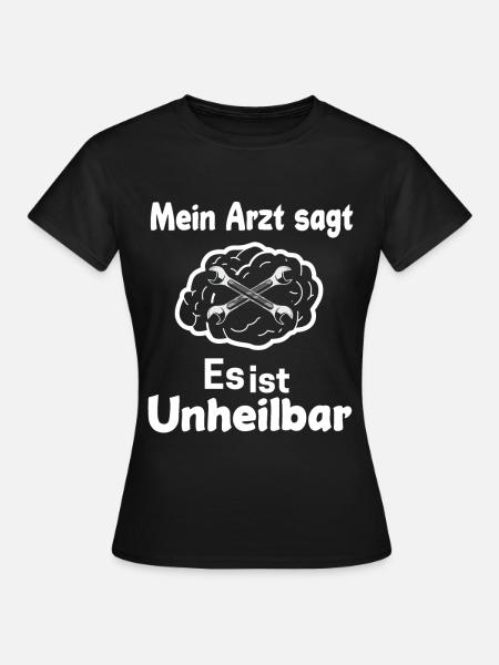 Mechaniker - Frauen T-Shirt - Schwarz
