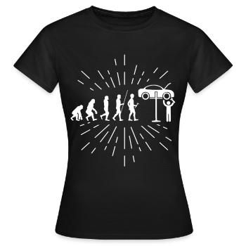 Mechaniker - Frauen T-Shirt - Schwarz - Vorne - AI Model Female 172 dark (172cm)