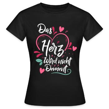 Altenpflegerin Altenpfleger Altenheim Geschenk - Frauen T-Shirt - Schwarz - Vorne - AI Model Female 172 dark (172cm)