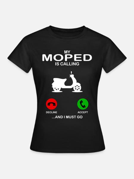 moped - T-shirt Femme - noir