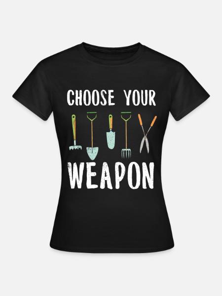 Garten - Frauen T-Shirt - Schwarz