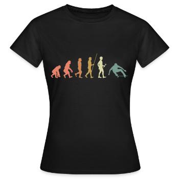 Skater Skateboard Gift Halfpipe Sk8 Ollie - Women's T-Shirt - black - Front - AI Model Female 172 dark (172cm)
