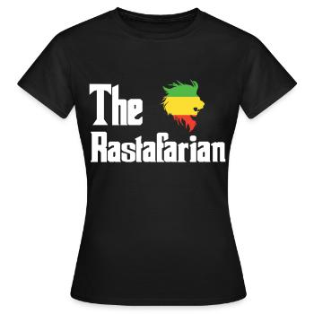 Rastafari - T-shirt Femme - noir - Devant - AI Model Female 172 dark (172cm)