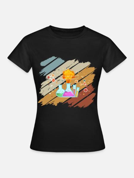 Chemie - Frauen T-Shirt - Schwarz