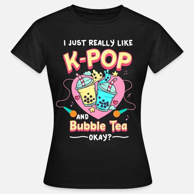 K-pop - Women's T-Shirt - black
