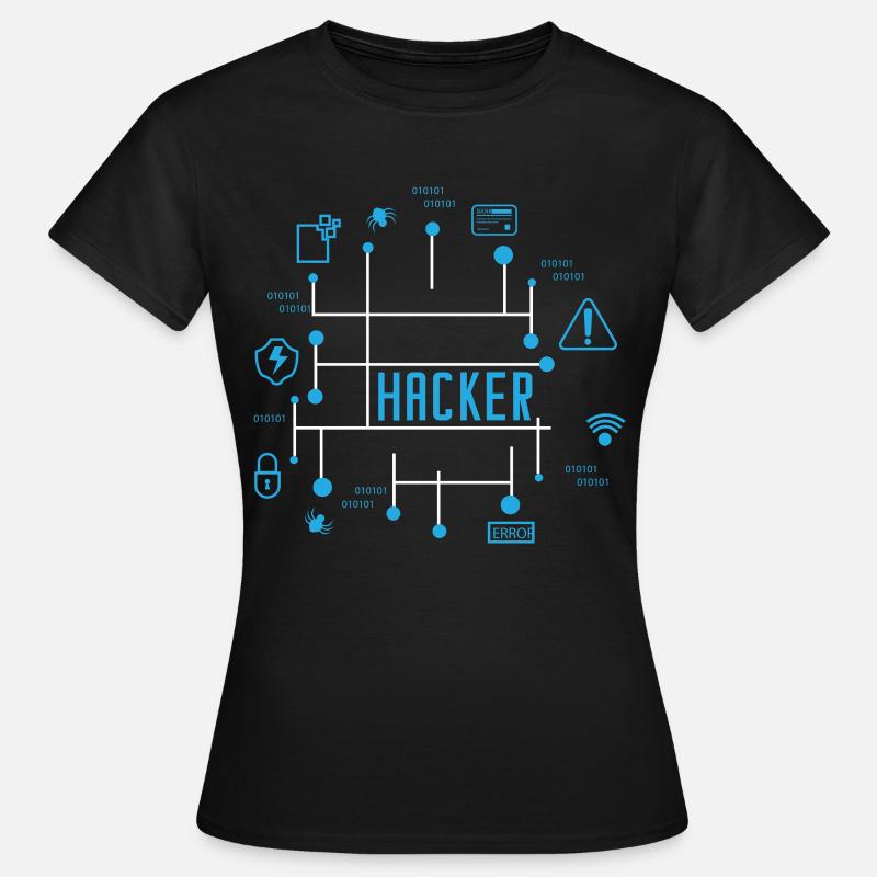 hacker - Women's T-Shirt - black
