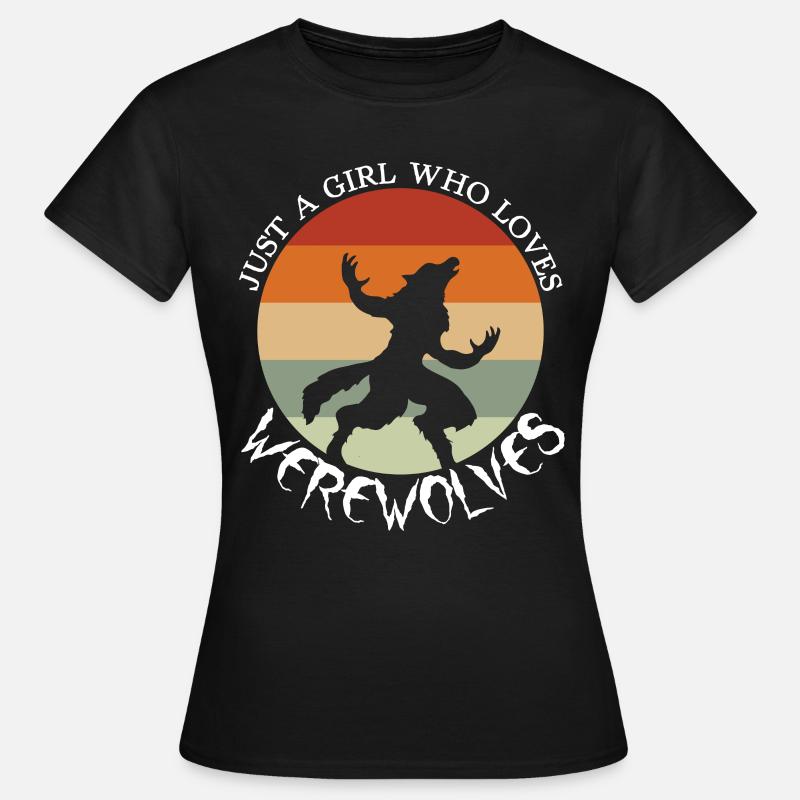 Werewolf Be yourself except werewolf - Women's T-Shirt - black