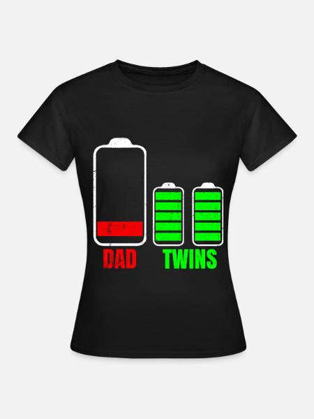 Zwillinge - Frauen T-Shirt - Schwarz