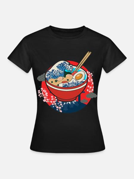 Ramen Japanese - Women's T-Shirt - black