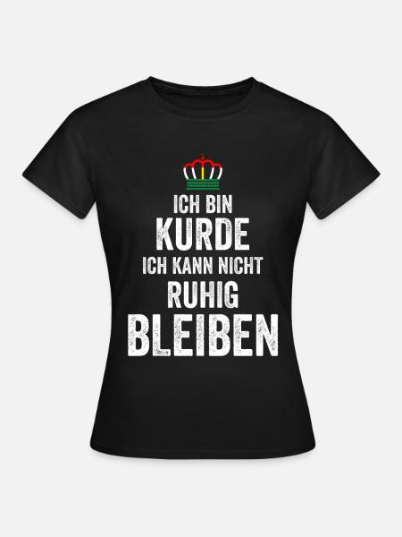 Kurde Kurdin Kurdisch Kurdistan - Frauen T-Shirt - Schwarz