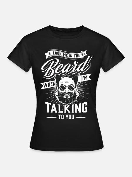 Bart - Frauen T-Shirt - Schwarz