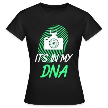 Photographie photographique Photographe photographe photographe - T-shirt Femme - noir - Devant - AI Model Female 172 dark (172cm)