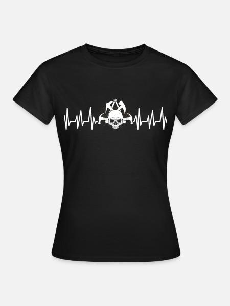 Dachdecker - Frauen T-Shirt - Schwarz