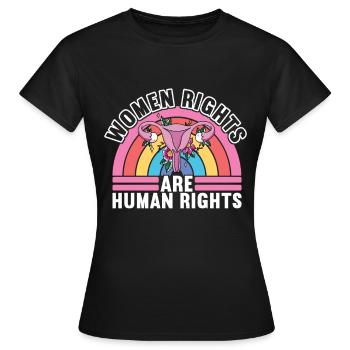 Feministin Feminismus Emanzipation Geschenk - Frauen T-Shirt - Schwarz - Vorne - AI Model Female 172 dark (172cm)