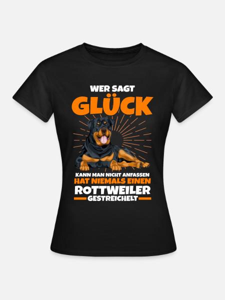 Rottweiler Züchter Hunde Rottweiler - Frauen T-Shirt - Schwarz