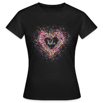 Köln Kölner Karneval Fasching Umzug - Frauen T-Shirt - Schwarz - Vorne - AI Model Female 172 dark (172cm)