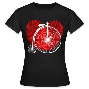 HIGH WHEEL - Women's T-Shirt - black - Front - AI Model Female 172 dark (172cm)