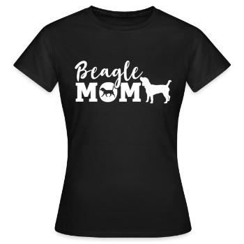 Beagle Beagle Dog Beagle Puppy Beagle Owner - Women's T-Shirt - black - Front - AI Model Female 172 dark (172cm)