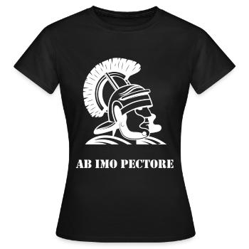 Empire romain - T-shirt Femme - noir - Devant - AI Model Female 172 dark (172cm)