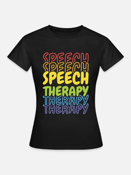 Language Pathologist Speech Pathologist - Frauen T-Shirt - Schwarz