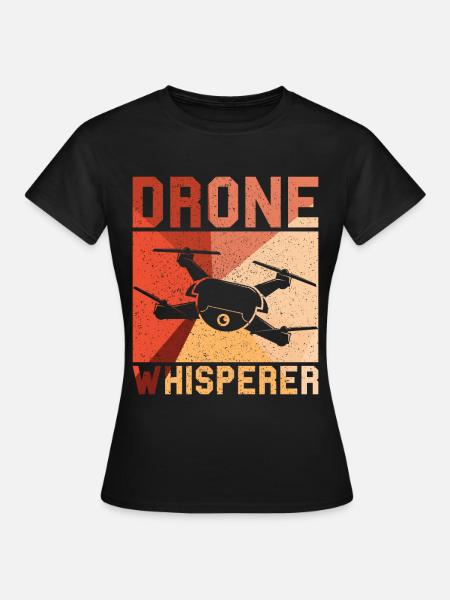 Drone - Frauen T-Shirt - Schwarz