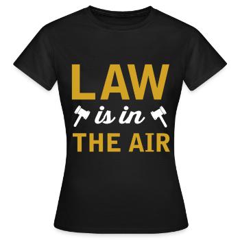 Anwalt - Frauen T-Shirt - Schwarz - Vorne - AI Model Female 172 dark (172cm)