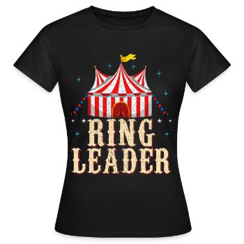 Cirque - T-shirt Femme - noir - Devant - AI Model Female 172 dark (172cm)