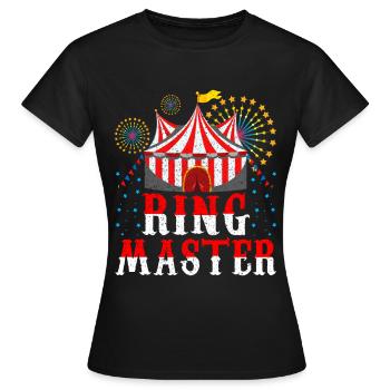 Cirque - T-shirt Femme - noir - Devant - AI Model Female 172 dark (172cm)