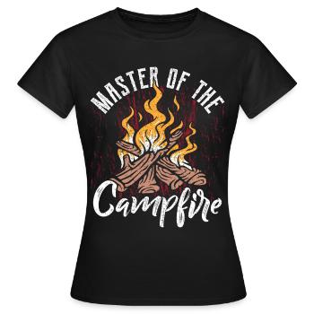 Outdoor - Women's T-Shirt - black - Front - AI Model Female 172 dark (172cm)