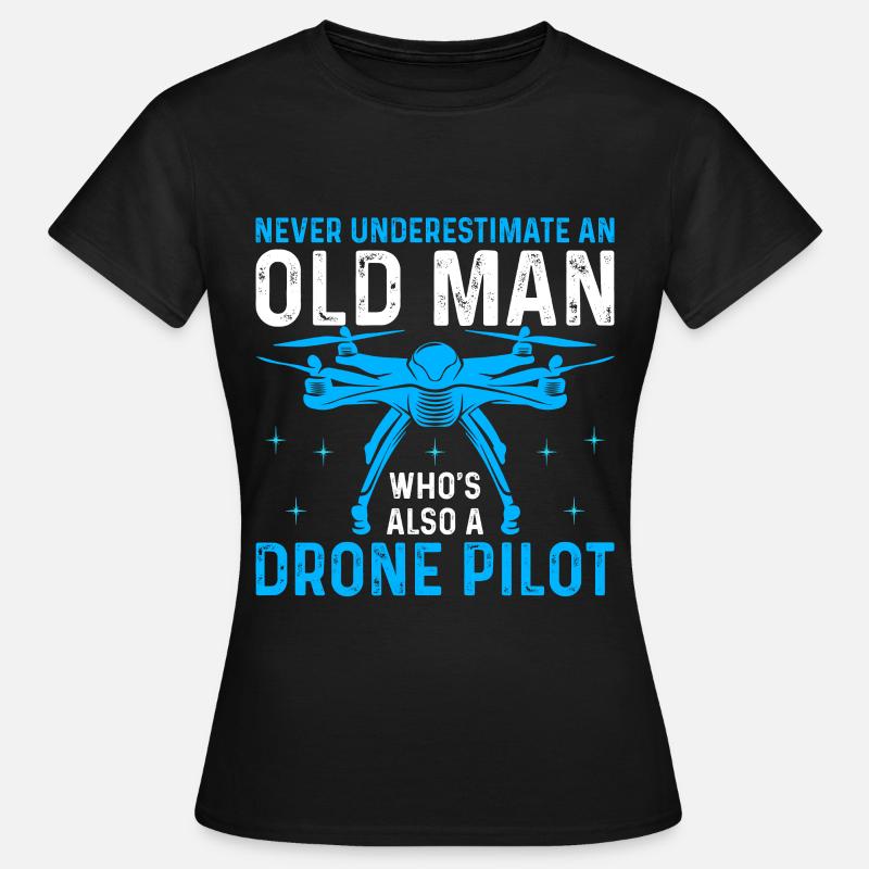 Dji Drone Drone Pilot Gift - Women's T-Shirt - black