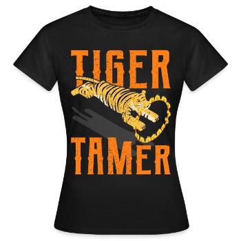 Cirque - T-shirt Femme - noir - Devant - AI Model Female 172 dark (172cm)