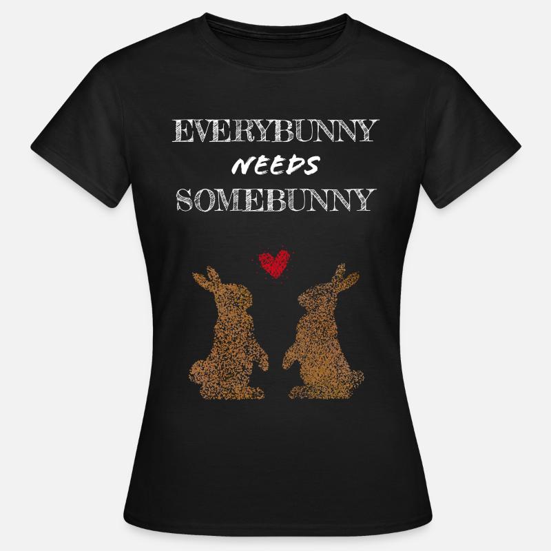 Rabbit Rabbit Rabbit Carnickel - Women's T-Shirt - black
