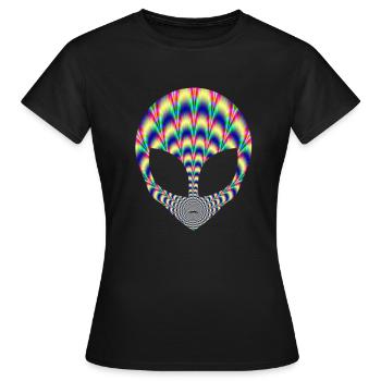 Étranger - T-shirt Femme - noir - Devant - AI Model Female 172 dark (172cm)