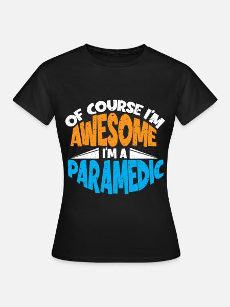 Rettungssanitäter Paramedic Rettungsdienst Ems Emt - Dame-T-shirt - sort