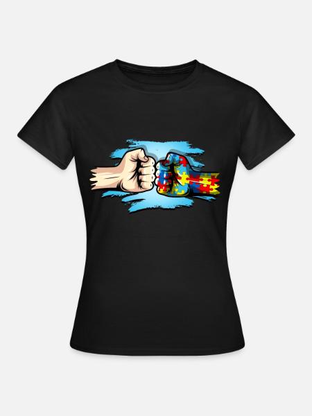 Autismus Geschenk Autist Asperger ADHS Autism - Frauen T-Shirt - Schwarz