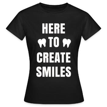 Dentist Toothpaste Toothbrush Kiefer Doc Dentist - Women's T-Shirt - black - Front - AI Model Female 172 dark (172cm)