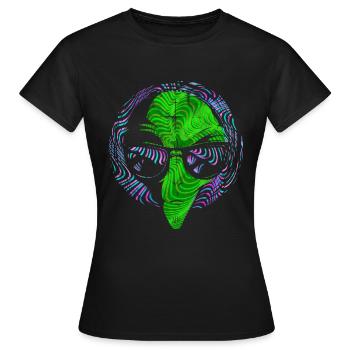 Étranger - T-shirt Femme - noir - Devant - AI Model Female 172 dark (172cm)