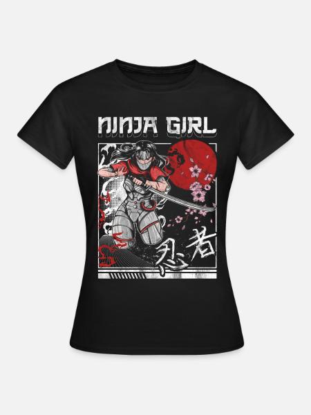 Ninja - T-shirt Femme - noir