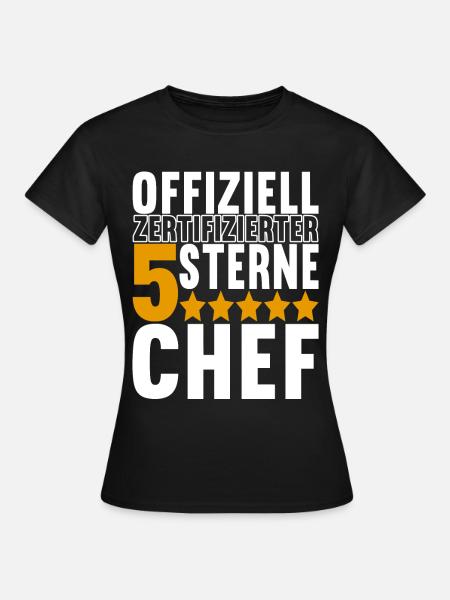 Abteilungsleiter Chef - Frauen T-Shirt - Schwarz