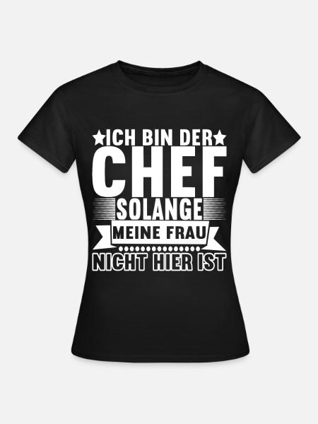 Abteilungsleiter Chef - Frauen T-Shirt - Schwarz