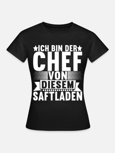 Abteilungsleiter Chef - Frauen T-Shirt - Schwarz