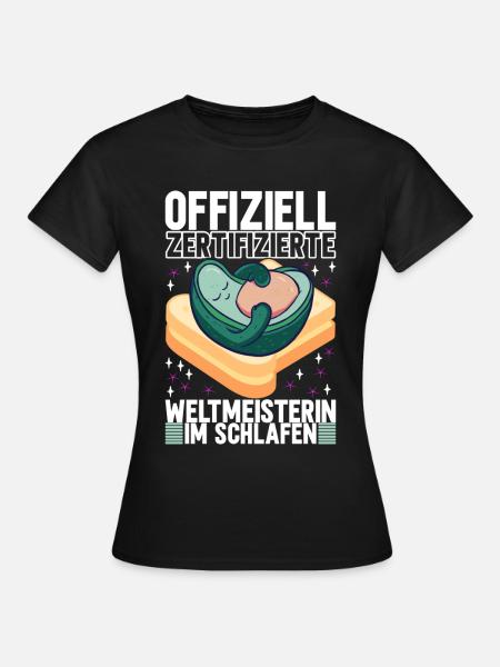 Avocado Toast - Frauen T-Shirt - Schwarz